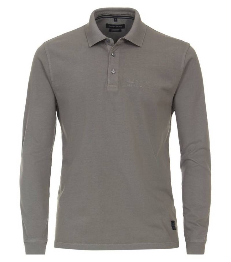 CASAMODA Langarm-Poloshirt CASAMODA Polo-Shirt Langarm uni von CASAMODA