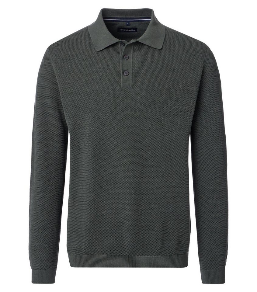 CASAMODA Langarm-Poloshirt CASAMODA Polo-Shirt Langarm uni CASAMODA Langarm-Poloshirt CASAMODA Polo-Shirt Langarm uni von CASAMODA