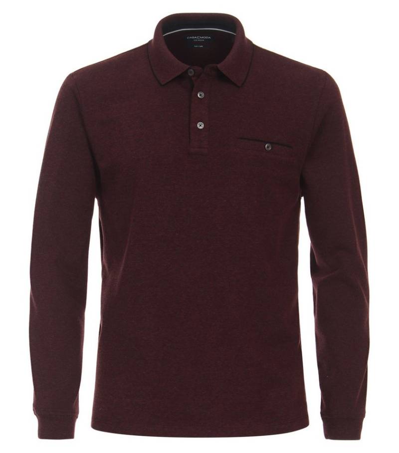 CASAMODA Langarm-Poloshirt Polo Langarm SNOS von CASAMODA