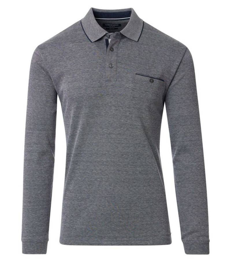 CASAMODA Langarm-Poloshirt von CASAMODA