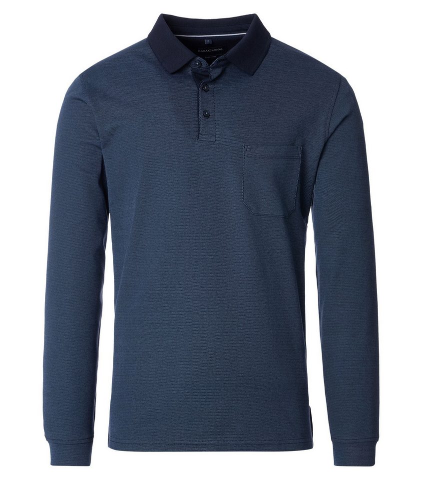CASAMODA Langarm-Poloshirt CASAMODA Langarm-Poloshirt von CASAMODA
