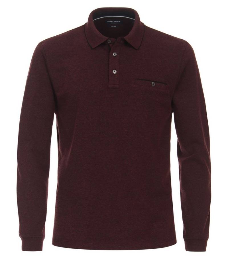 CASAMODA Langarm-Poloshirt von CASAMODA