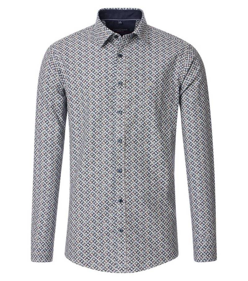 CASAMODA Langarmhemd CASAMODA Freizeithemd Print von CASAMODA