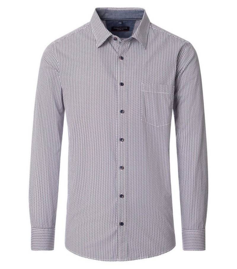 CASAMODA Langarmhemd CASAMODA Freizeithemd Print von CASAMODA