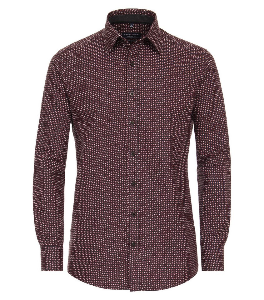 CASAMODA Langarmhemd CASAMODA Freizeithemd Print von CASAMODA