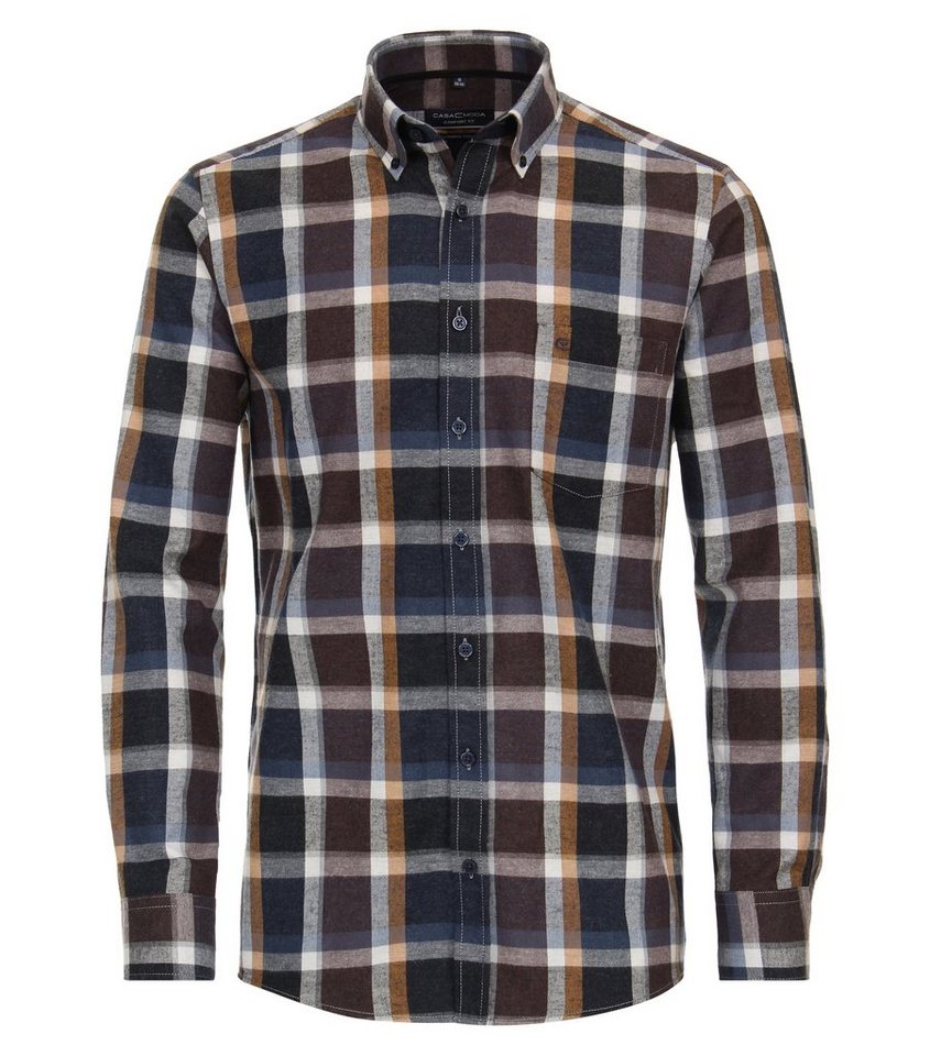CASAMODA Langarmhemd CASAMODA Freizeithemd kariert von CASAMODA