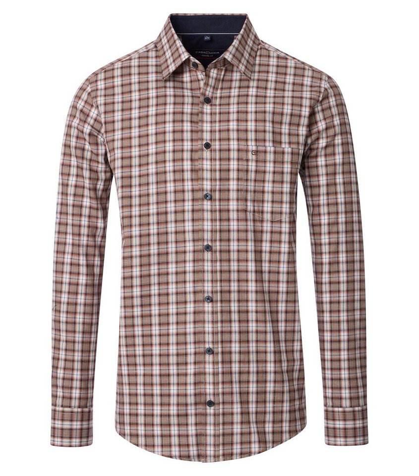 CASAMODA Langarmhemd CASAMODA Freizeithemd kariert von CASAMODA