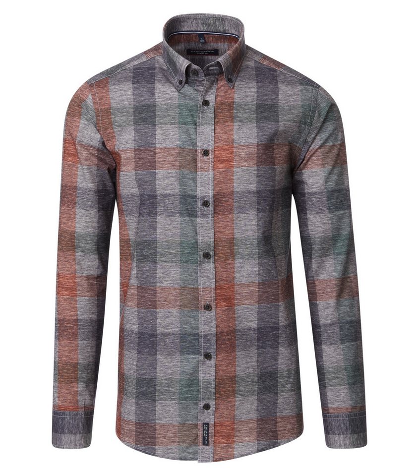 CASAMODA Langarmhemd CASAMODA Freizeithemd kariert von CASAMODA