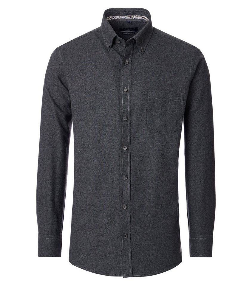 CASAMODA Langarmhemd CASAMODA Freizeithemd uni von CASAMODA