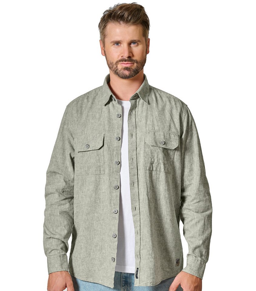 CASAMODA Langarmhemd CASAMODA Hemdjacke uni CASAMODA Langarmhemd CASAMODA Hemdjacke uni von CASAMODA