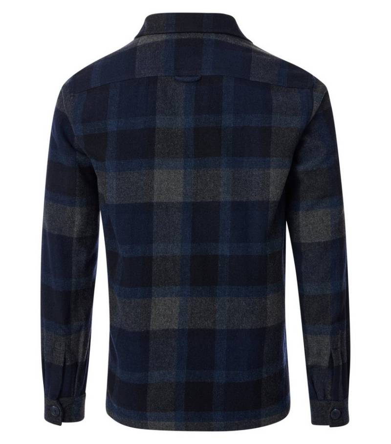 CASAMODA Langarmhemd CASAMODA Hemdjacke uni von CASAMODA