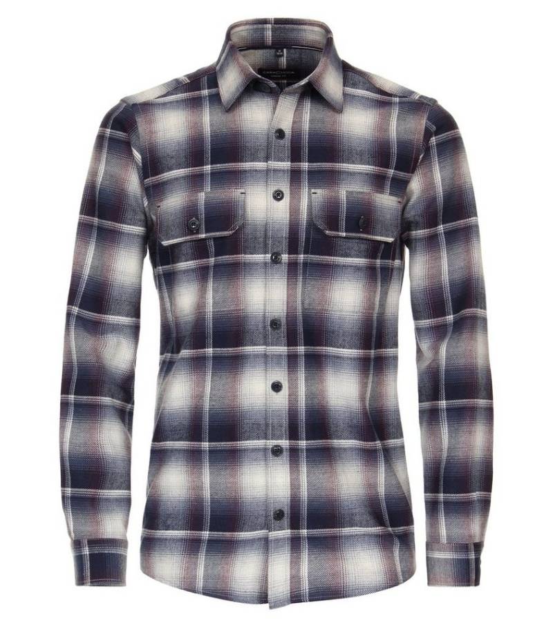 CASAMODA Langarmhemd CASAMODA Overshirt kariert von CASAMODA