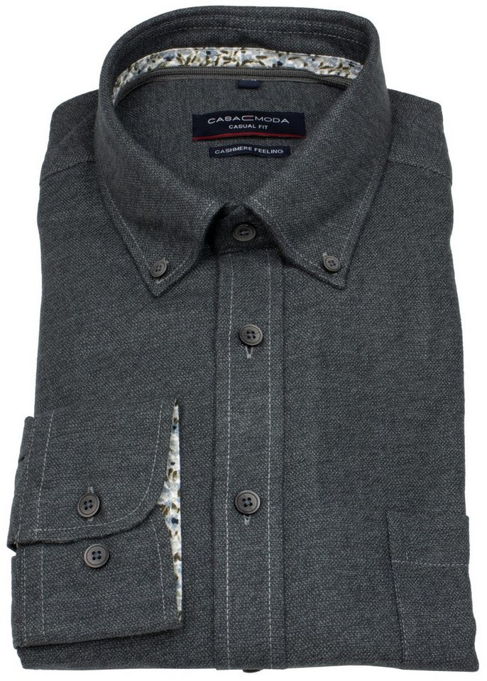 CASAMODA Langarmhemd Casamoda Comfort Fit Button-Down-Kragen von CASAMODA