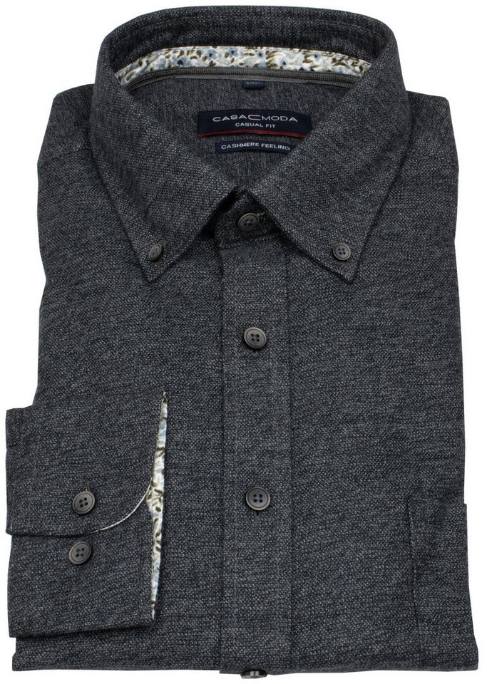 CASAMODA Langarmhemd Casamoda Comfort Fit Button-Down-Kragen von CASAMODA