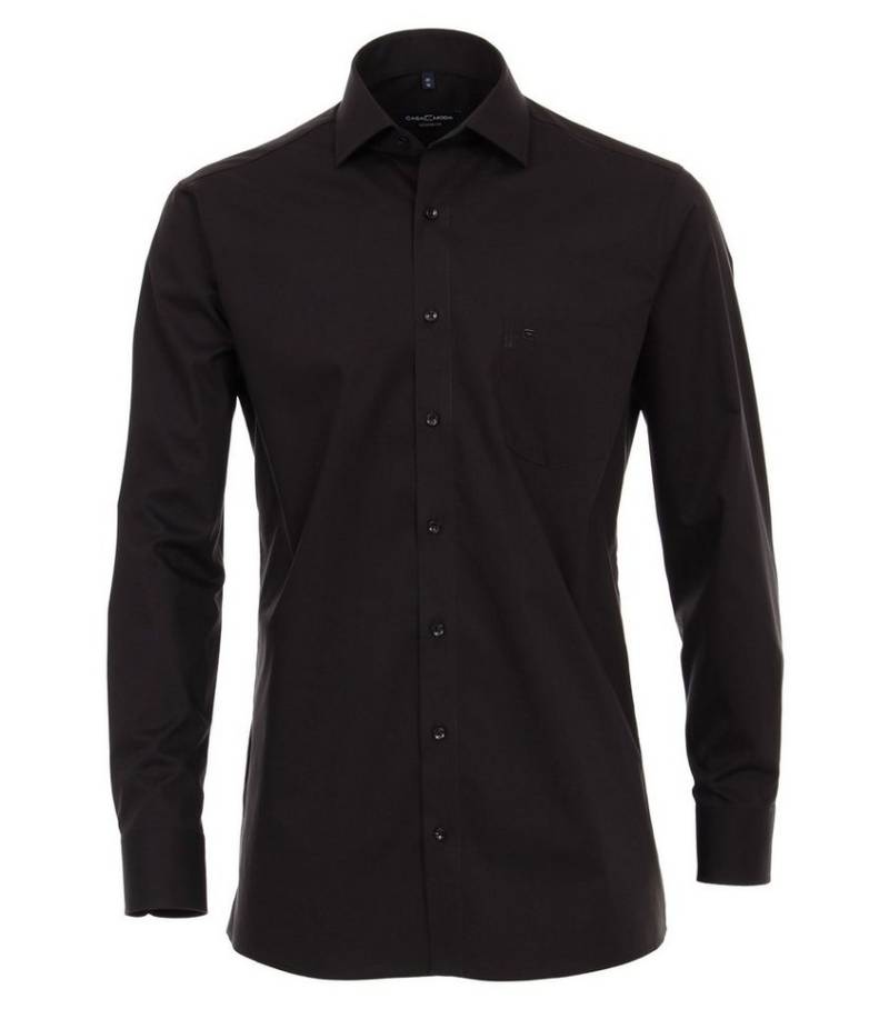 CASAMODA Langarmhemd Hemd unifarben 72er Arm modern FitKent von CASAMODA