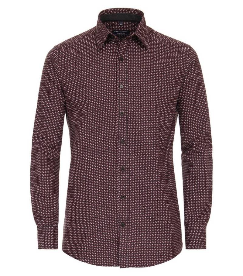 CASAMODA Langarmhemd Kent Comfort Fit 400 rot von CASAMODA