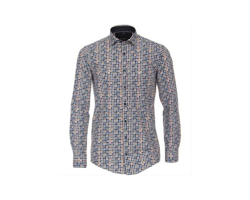 CASAMODA Langarmhemd uni regular fit (1-tlg) von CASAMODA