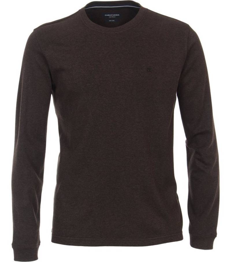 CASAMODA Langarmshirt CASAMODA T-Shirt Langarm uni von CASAMODA