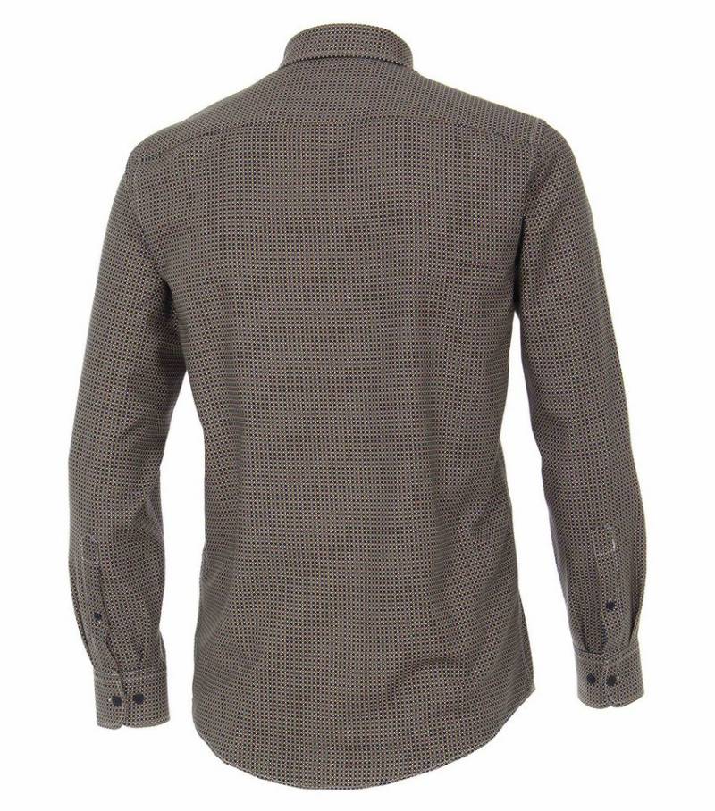 CASAMODA Langarmshirt Twill Hemd Print von CASAMODA