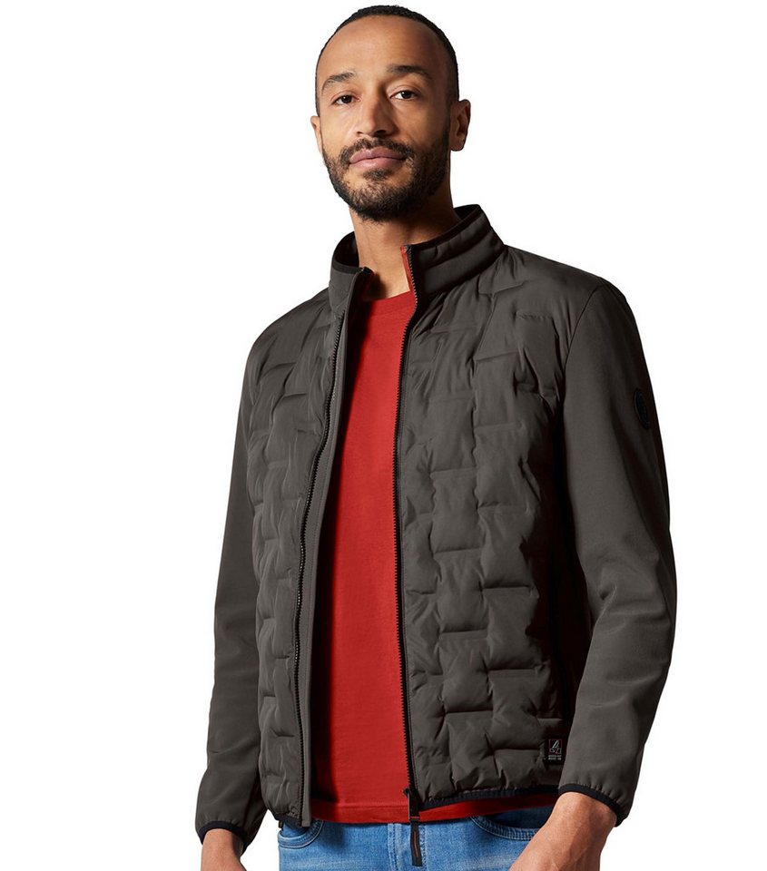 CASAMODA Langjacke CASAMODA Materialmixjacke uni von CASAMODA