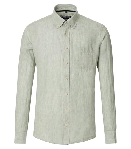 CASAMODA Leinenhemd Uni Casual Fit von CASAMODA