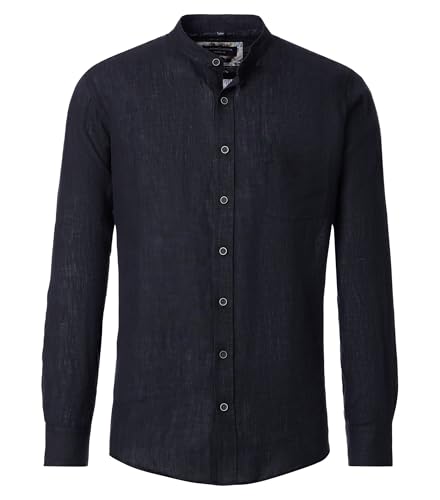 CASAMODA Leinenhemd Uni Casual Fit von CASAMODA