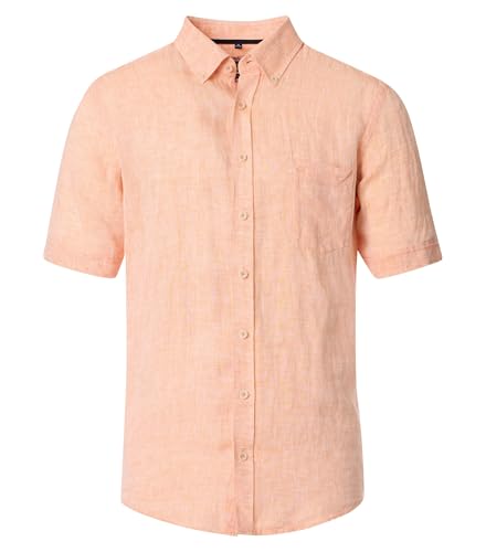 CASAMODA Leinenhemd Uni Casual Fit von CASAMODA