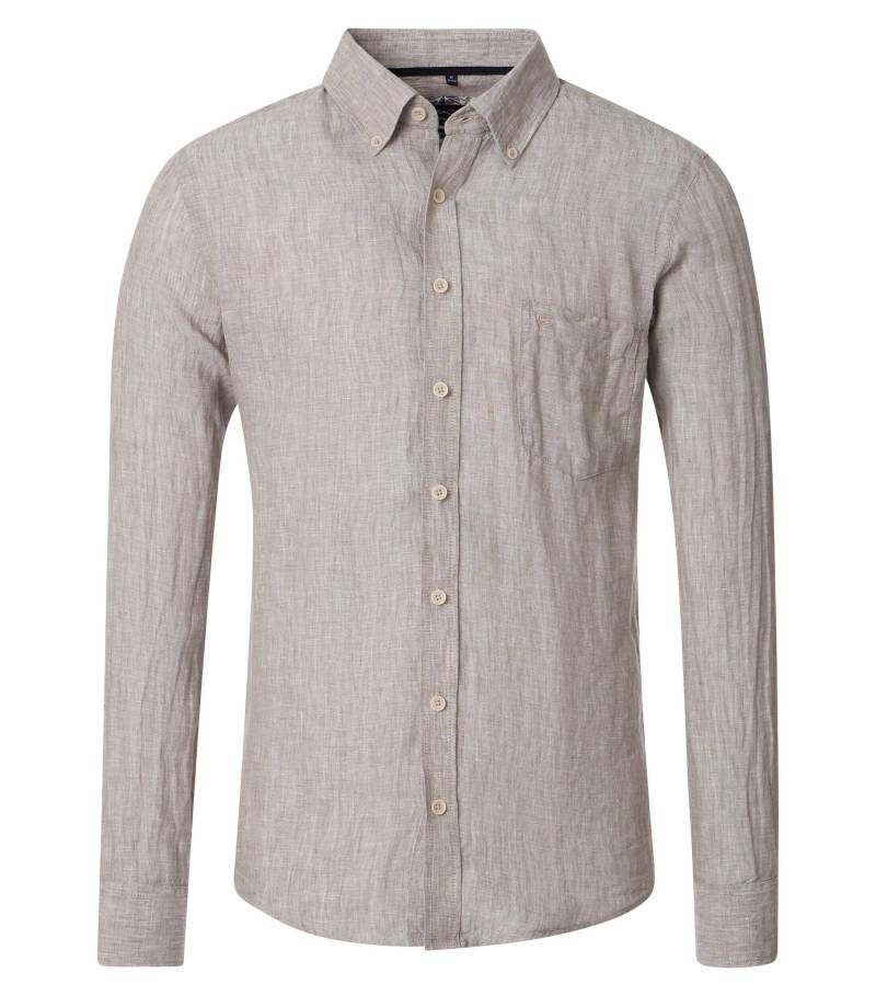 CASAMODA - Leinenhemd beige - Gr. - L von CASAMODA