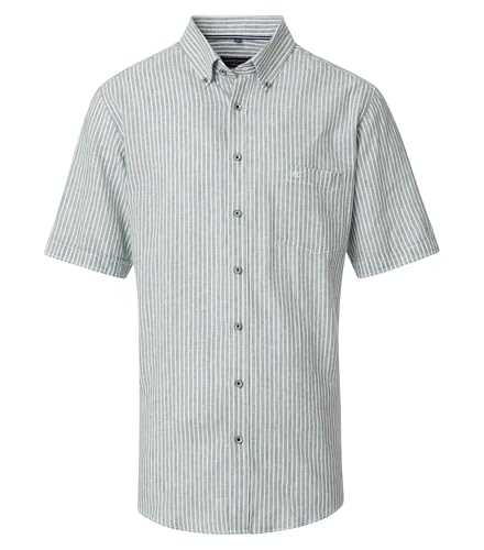 CASAMODA Leinenhemd gestreift Casual Fit von CASAMODA