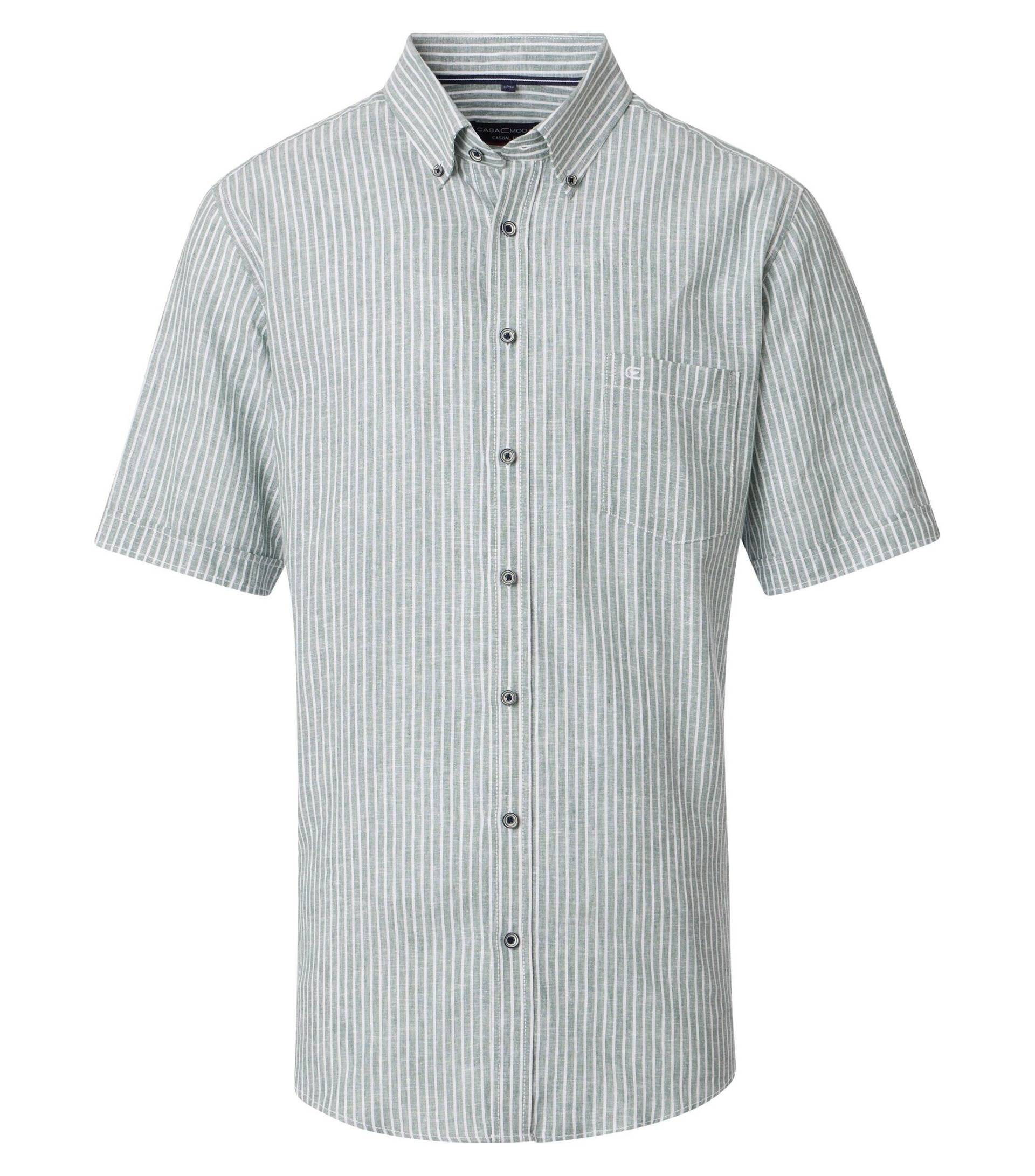 CASAMODA - Leinenhemd grün - Gr. - XXL von CASAMODA