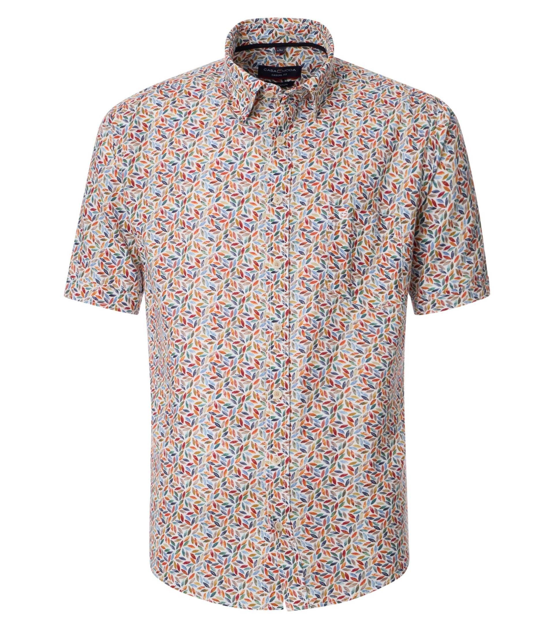 CASAMODA - Leinenhemd rot - Gr. - M von CASAMODA