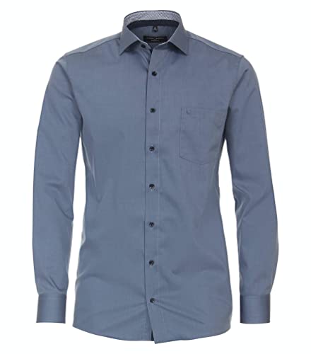 CASAMODA Businesshemd Uni Modern Fit Hellblau 40 von CASAMODA