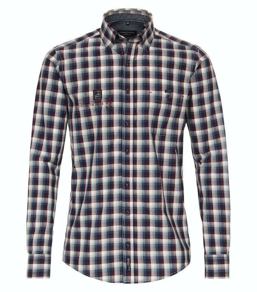 CASAMODA Outdoorhemd Langarm FreizeitHemd für Herren (1-tlg) von CASAMODA