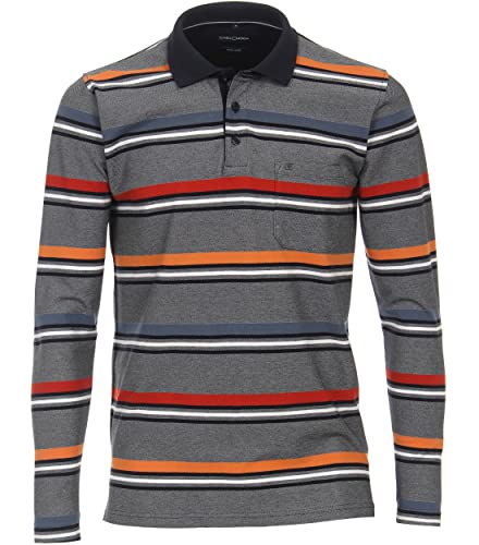 CASAMODA Polo-Shirt Langarm gestreift Orange M CASAMODA Polo-Shirt Langarm gestreift Orange M von CASAMODA