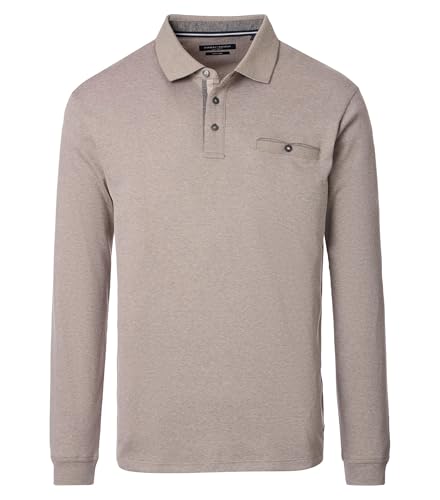CASAMODA Polo-Shirt Langarm gestreift von CASAMODA