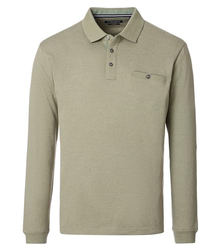 CASAMODA Polo-Shirt Langarm gestreift von CASAMODA