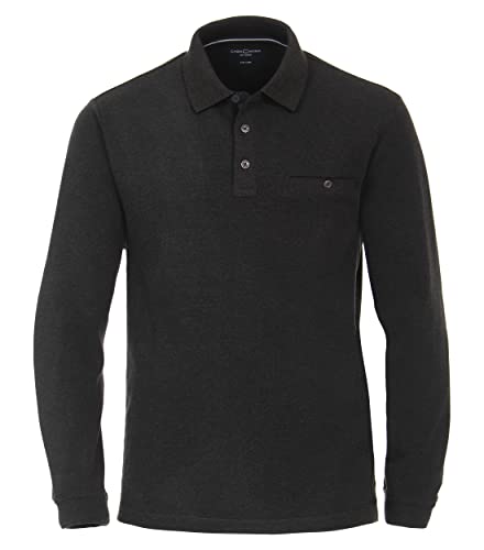CASAMODA Polo-Shirt Langarm gestreift von CASAMODA