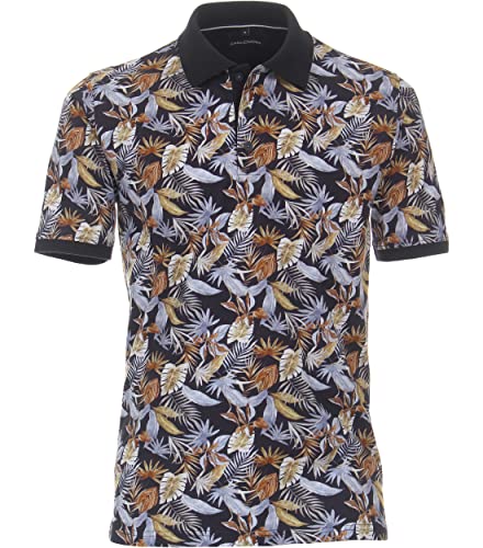 CASAMODA Polo-Shirt Print Dunkelblau M von CASAMODA