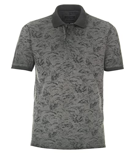 CASAMODA Polo-Shirt Print Olive L von CASAMODA