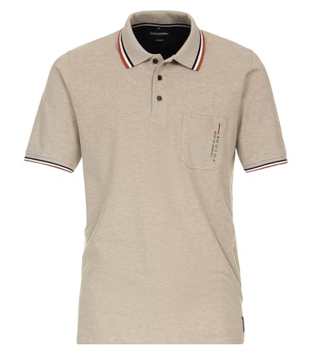 CASAMODA Polo-Shirt Uni Beige 3XL von CASAMODA