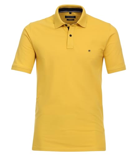 CASAMODA Polo-Shirt Uni Gelb L von CASAMODA