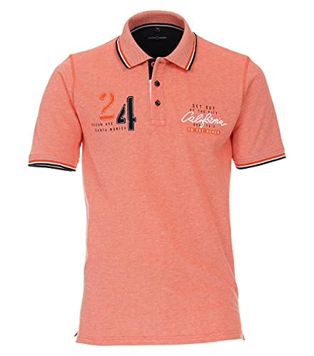 CASAMODA Polo-Shirt Uni Orange L von CASAMODA