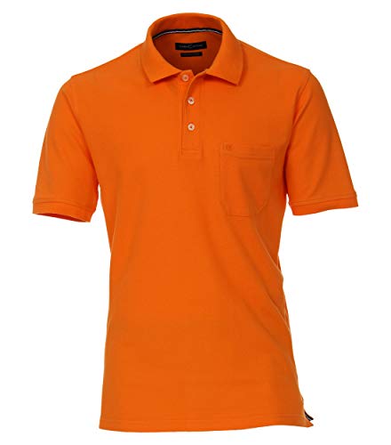 CASAMODA Polo-Shirt Uni Orange M von CASAMODA