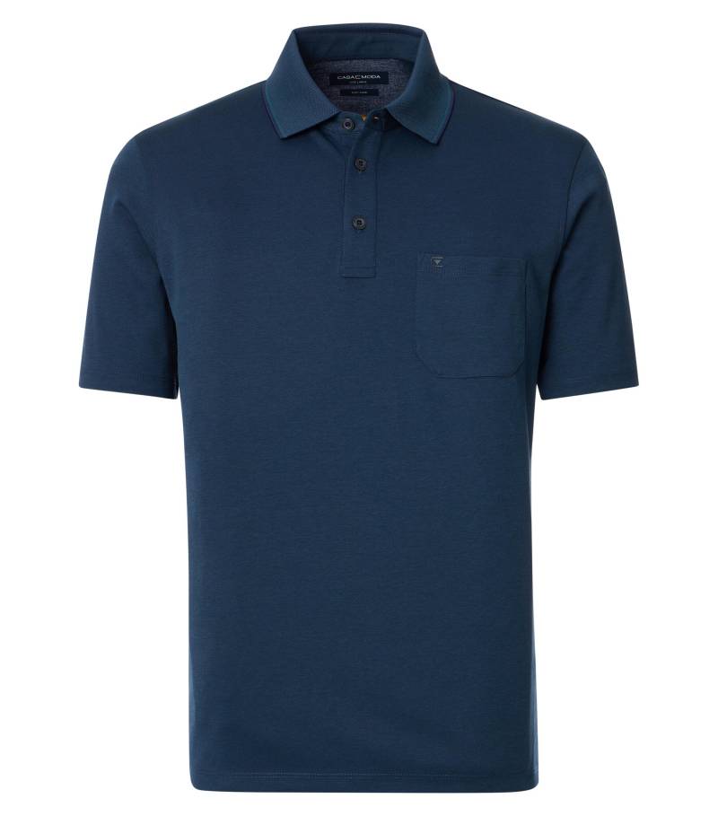 CASAMODA - Polo-Shirt aqua bis petrol - Gr. - 3XL von CASAMODA