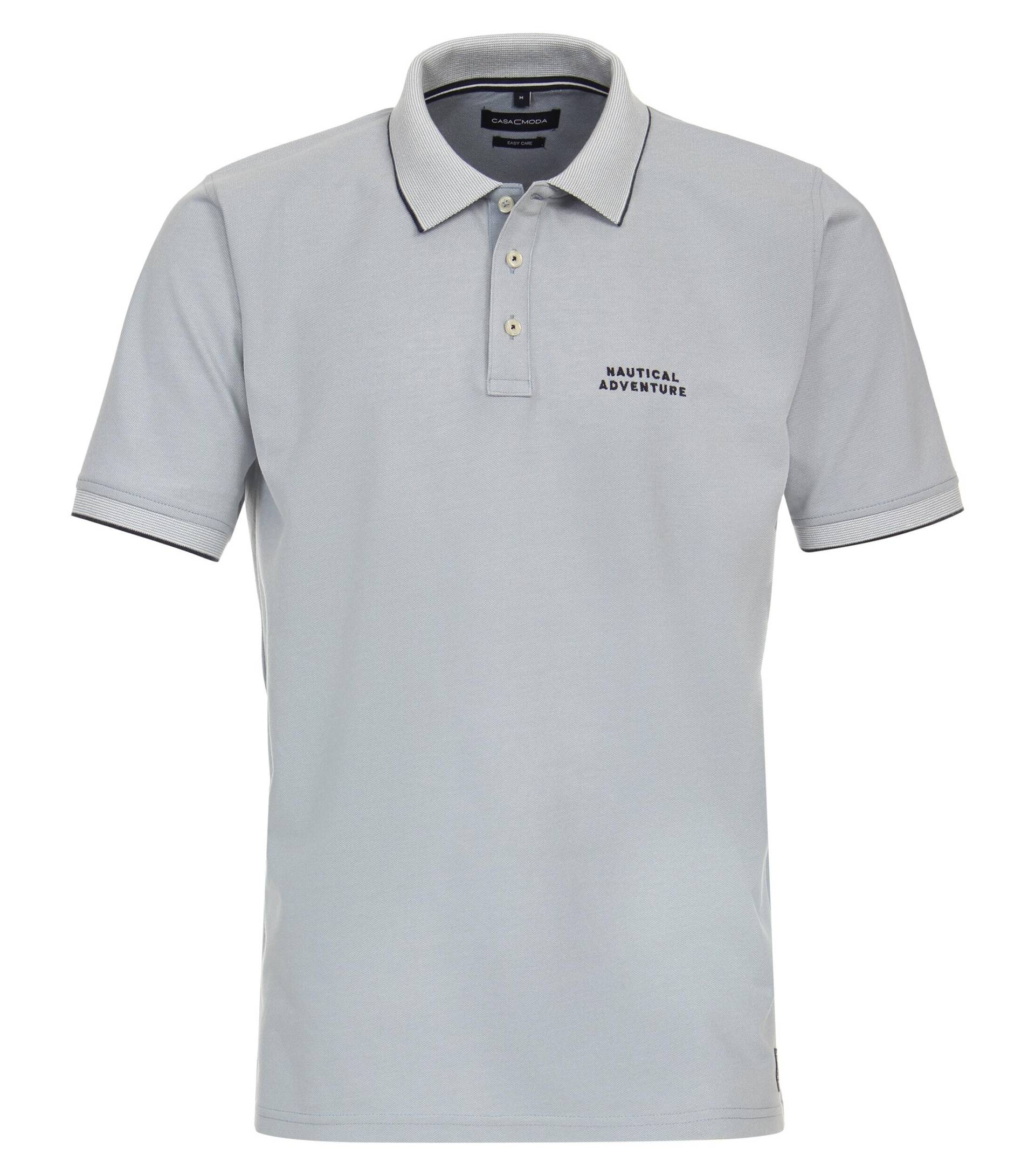 CASAMODA - Polo-Shirt aqua bis petrol - Gr. - 3XL von CASAMODA