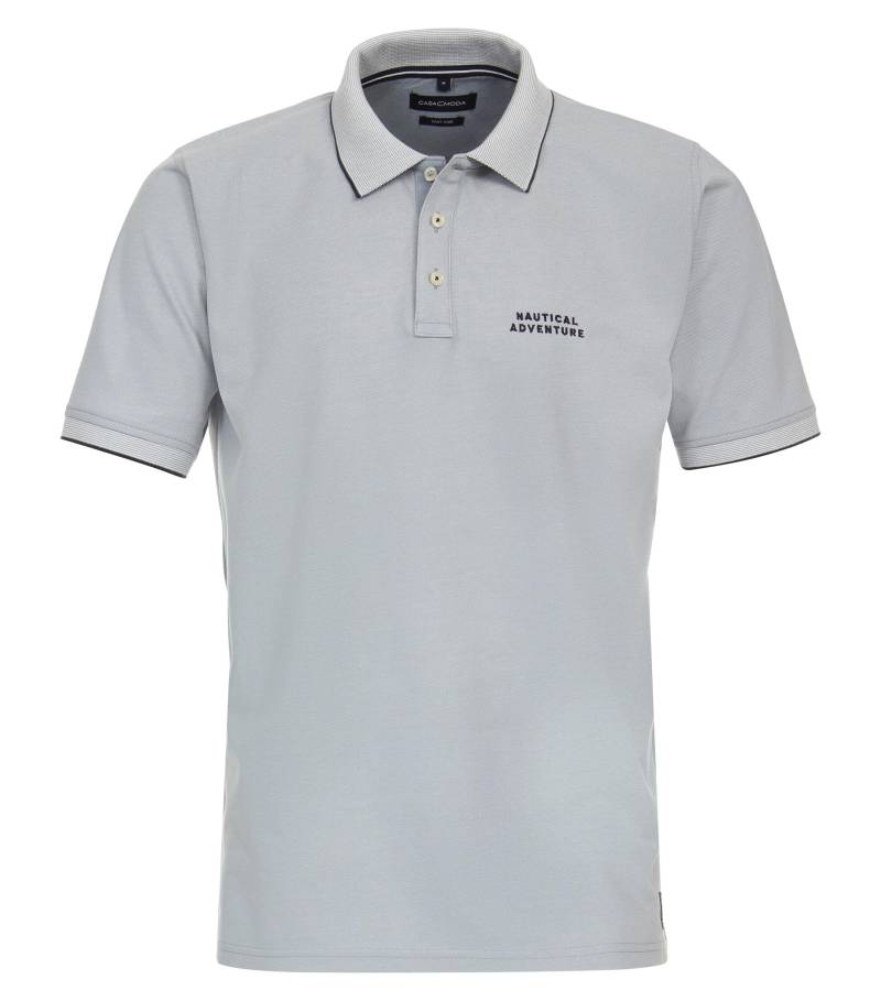 CASAMODA - Polo-Shirt aqua bis petrol - Gr. - 3XL von CASAMODA