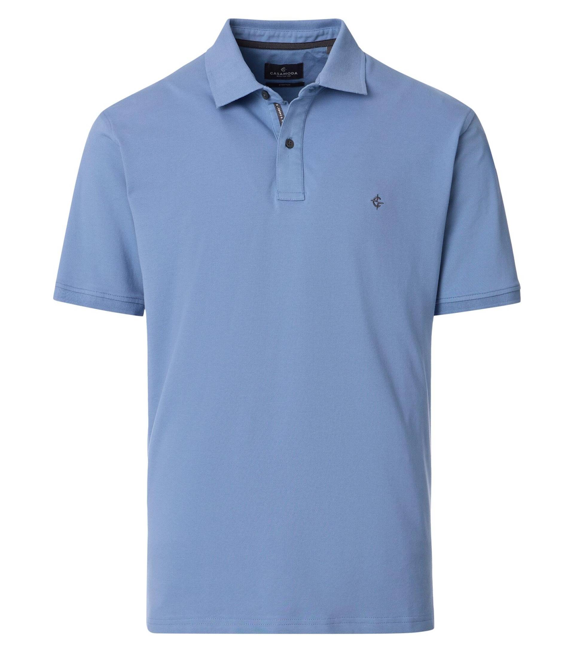 CASAMODA - Polo-Shirt aqua bis petrol - Gr. - L von CASAMODA