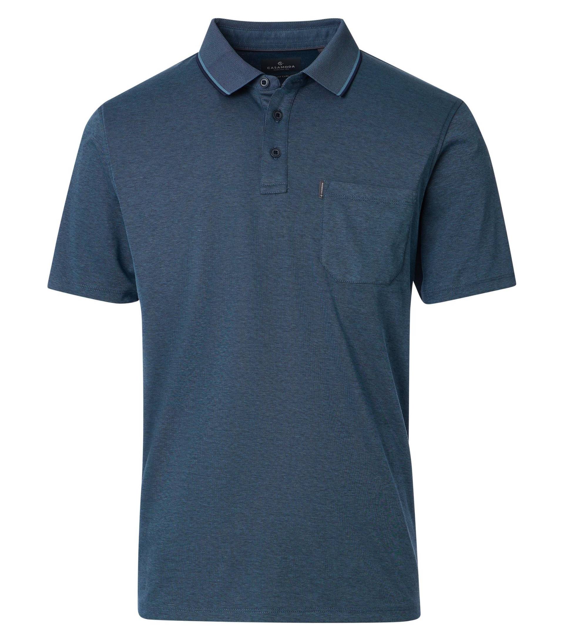 CASAMODA - Polo-Shirt aqua bis petrol - Gr. - XL von CASAMODA