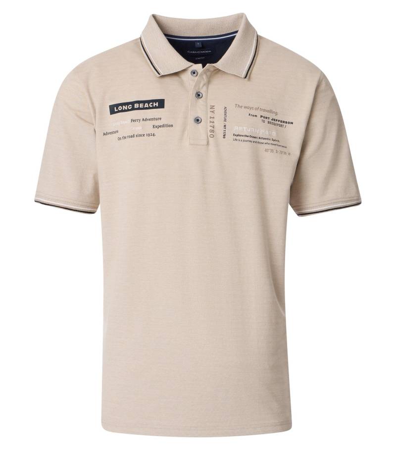 CASAMODA - Polo-Shirt beige - Gr. - L von CASAMODA