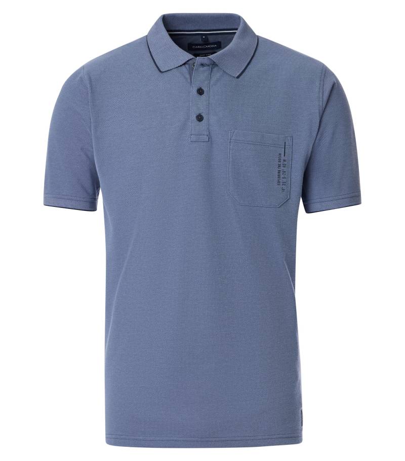 CASAMODA - Polo-Shirt blau - Gr. - L von CASAMODA